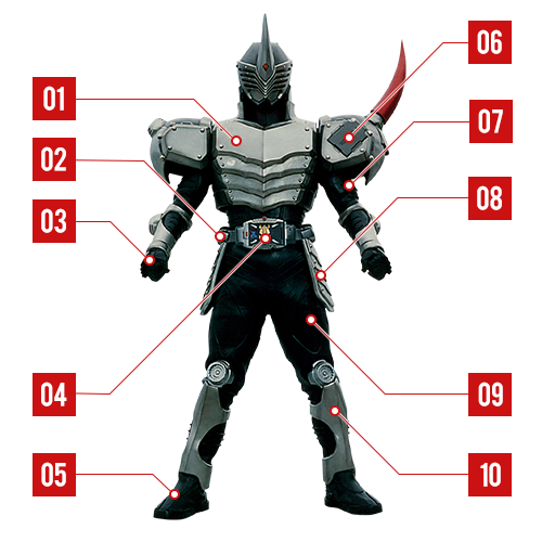 タイガ　インペラー 仮面ライダーインペラー | 仮面ライダー図鑑 | 東映