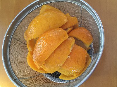 オレンジピールとオレンジケーキ Sakurako Mishima 三島市に暮らす三島さくら子の手作り生活
