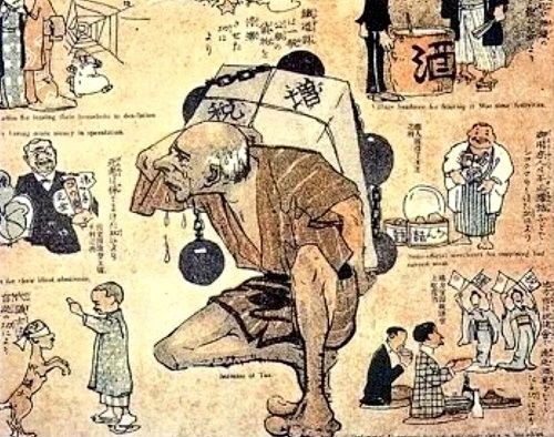 中学生の頃に歴史授業で見た風刺画が現代にも通じていると話題に くまニュース