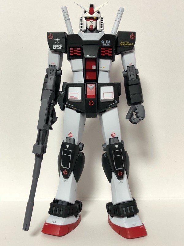 MG RX-78-2 ガンダムver2.0 〜プロトタイプへの道・完結(後編)〜 : くたろう@プラモ製作中積みプラ進行中 〜プラモデル製作記〜