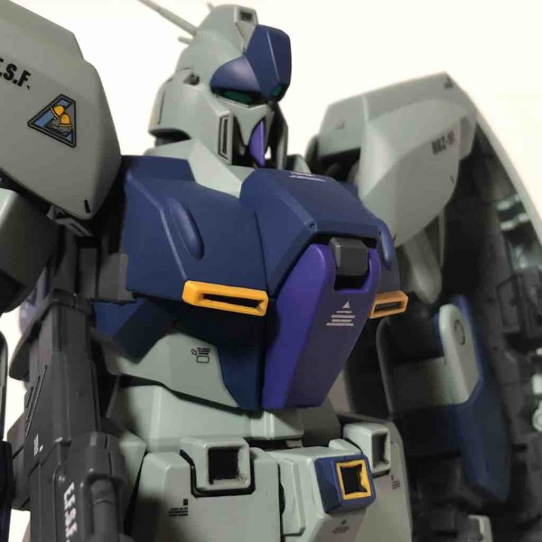 MG RGZ-91リ・ガズィ〔ユニコーンver.〕 : くたろう@プラモ製作