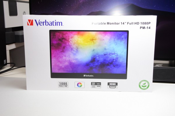 Verbatim PM-14 14インチ ポータブルモニター Verbatim、重さ540gの14型フルHDモバイルモニター「PM-14