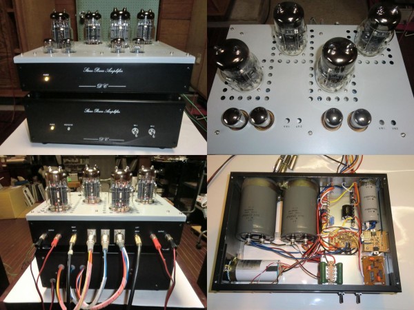 ロシア管6C33C OTL PTL パワーアンプ（長野県 S.W氏製作） : 自作の友