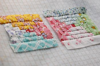 ログキャビンのプレスキルトの方法 1 : Quilt Qufu blog