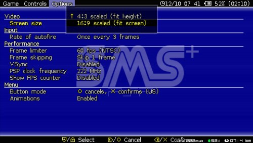 Sms Plus Psp V1 2 5 Sms And Game Gear Emulator R35 Custom Psp Info