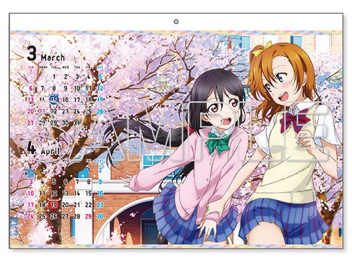 ラブライブ 16年カレンダー 大好評につき 追加予約受付中 にじあにどっとこむ