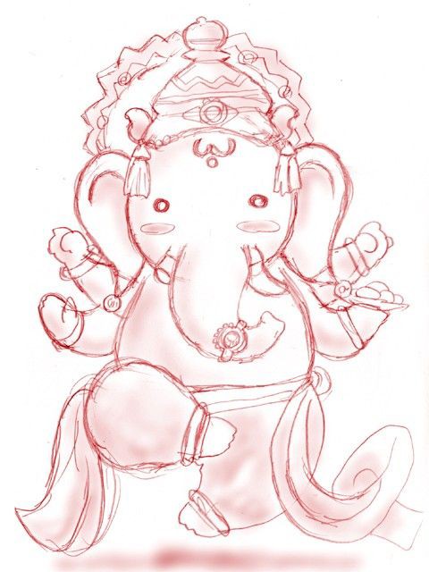 オーダー入ります ガネーシャ様 ココロのカタチ