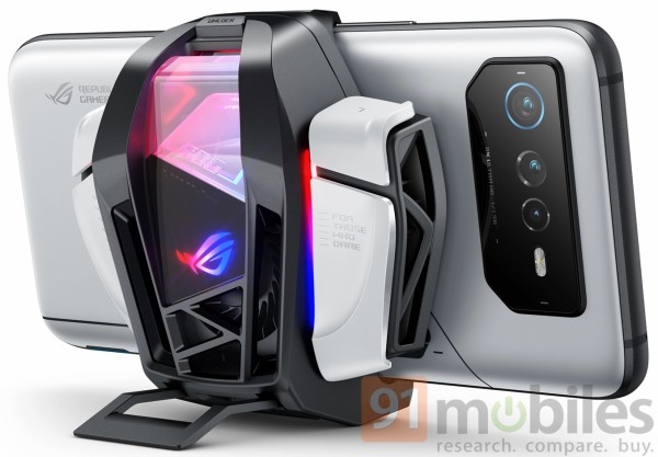 ROG Phone 6のアクセサリー画像がリーク 大型化した外付け