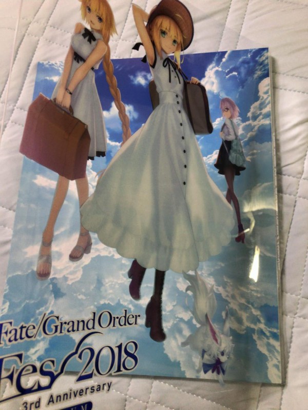 Fate/Grand Order Fes. 2018 ～3rd Anniversary～ 感想レポ : アニメ宿泊記