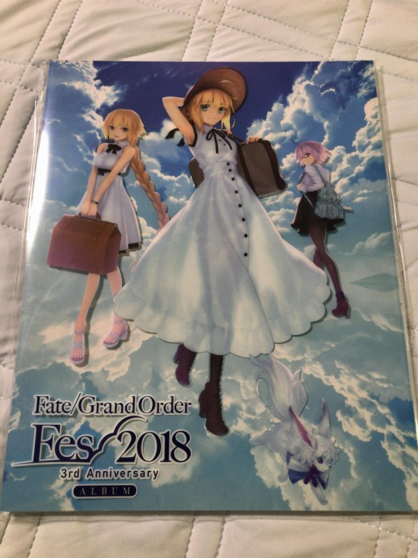 Fate/Grand Order Fes. 2018 ～3rd Anniversary～ 感想レポ : アニメ宿泊記