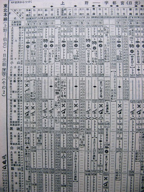 ☆ 指定席は冷房完備の71年夏の急行「しらかわ」 : Rail・Artブログ