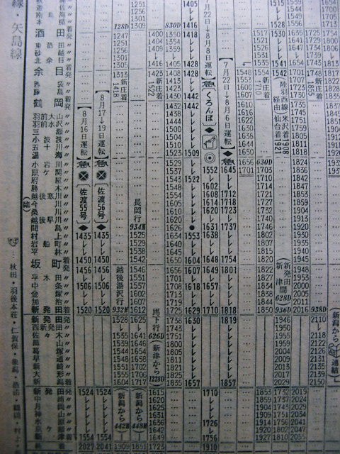 ☆ 73年夏臨の急行「くろんぼ」と名無しの臨時急行の事 : Rail