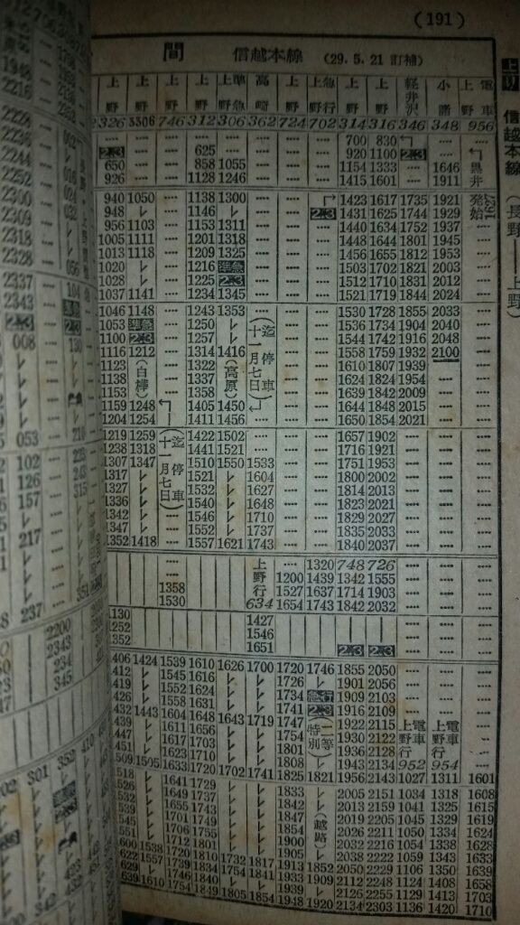 ☆ 高崎線の普通電車 1956年11月改正とその前の状況 : Rail