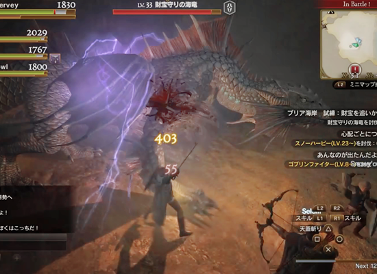 Ddonドラゴンズドグマオンライン プレイ日記 36 ポーンptでブリア海岸試練 財宝守りの海竜討伐 ばすたーどそーど