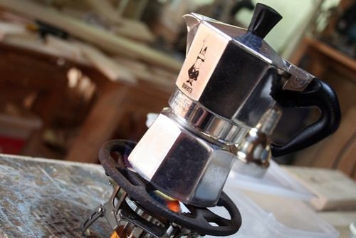 マキネッタ ブリッカの使い方 珈琲と木工の時間 工房 楽