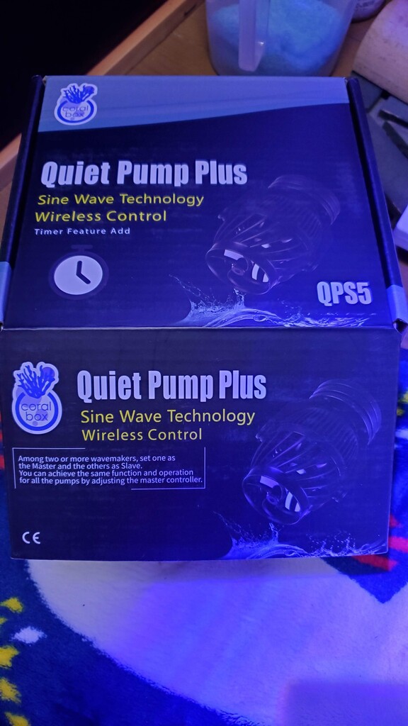 Coral Box Quiet Pump QP-５Plus : リ楽ックスして海水魚