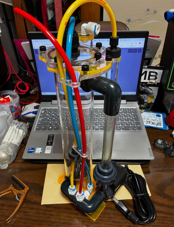 オーシャンアース カルシウムリアクター Volcano CR-1D 60Hz