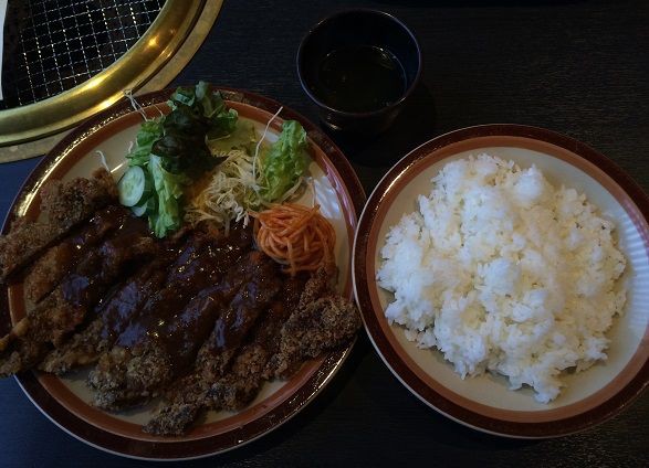 東広島市 焼肉ほんまもん西条店 のお昼 くろんぼ で やべぇ ビーフカツランチ ラーメン放浪記 Season2