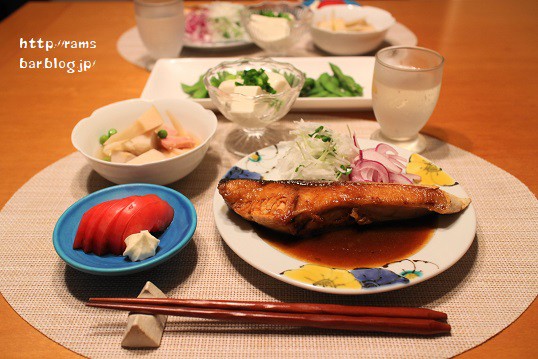 わらさの照り焼き の献立 Ram S Bar Powered By ライブドアブログ