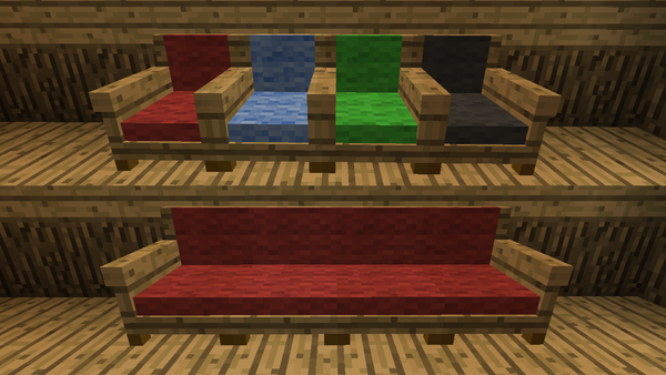家具を追加して華やかな部屋を演出 Jammyfurnituremod Minecraft Ramsのマイクラブログ
