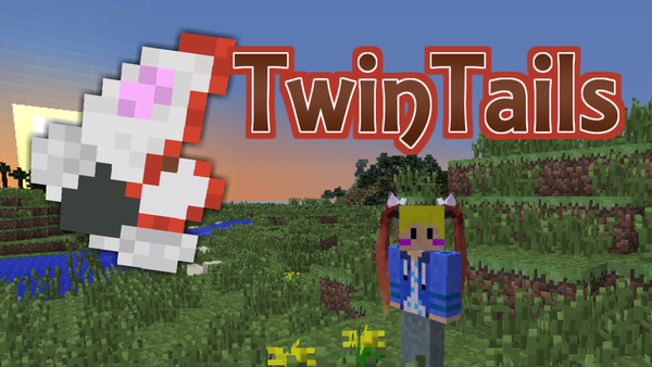 ツインテールになれちゃう Twintails Mod Minecraft Ramsのマイクラブログ