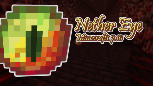 ネザー遺跡を見つけるネザーパールを追加 Nether Eye Mod Minecraft
