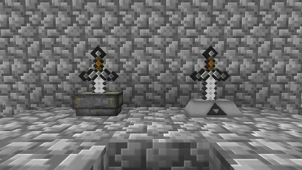 マスターソードみたいに剣を飾っておきたい Sword Pedestal Minecraft Ramsのマイクラブログ