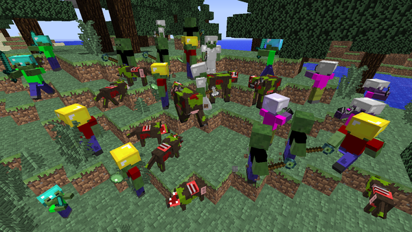 ゾンビ犬も追加される Much More Zombies Minecraft Ramsのマイクラブログ