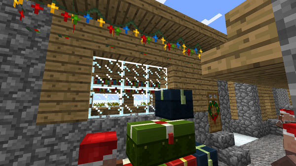 デフォルトのリソースパックをクリスマスモデルに Futureazoosdefaultbasedchristmaspack Minecraft Ramsのマイクラブログ