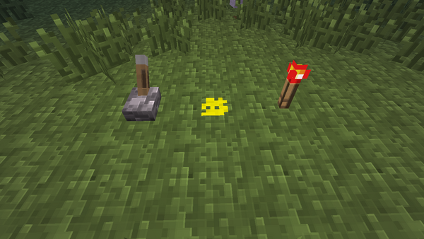 グロウストーンパウダーを地面に設置 Glowstone Wire Ramsのマイクラブログ グロウストーンパウダーを地面に設置 Glowstone Wire Ramsのマイクラブログ