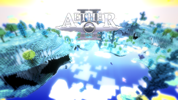 ネザーとは全く逆の天界へ行って大冒険 Aether Ii Genesis Of The Void Minecraft Ramsのマイクラ ブログ