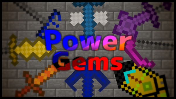 8種類のジェムを追加 Power Gems Minecraft Ramsのマイクラブログ