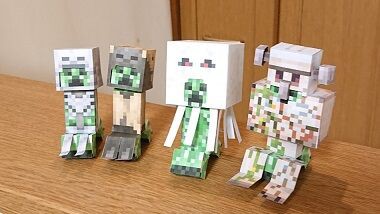 Printable paper crafts for Minecraft  マインクラフト ペーパークラフト, 手作りマインクラフト,  マインクラフトパーティー