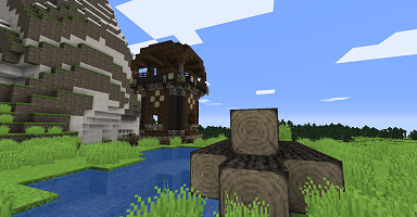 前哨基地とタイガ村 ボケっとマイクラ