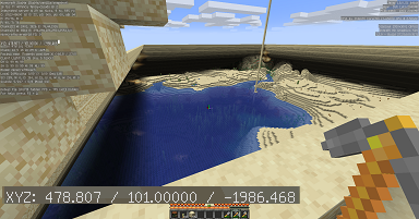 ピラミッド ウーパールーパーの存在感 ボケっとマイクラ