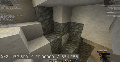 無人島 アメジストジオード全体像 ボケっとマイクラ