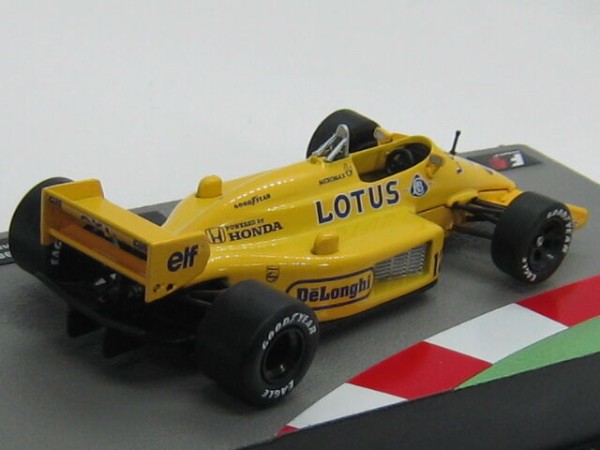 希少品！F1マシンコレクション　ロータス99T アイルトンセナ F1マシンコレクション特典 美品 ロータス 99T アイルトン・セナ