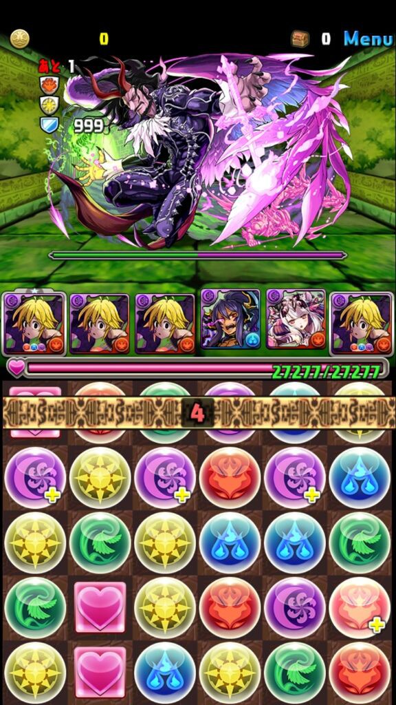 白蛇の地下迷宮８層 パズドラ攻略 それでもパズドラが好き