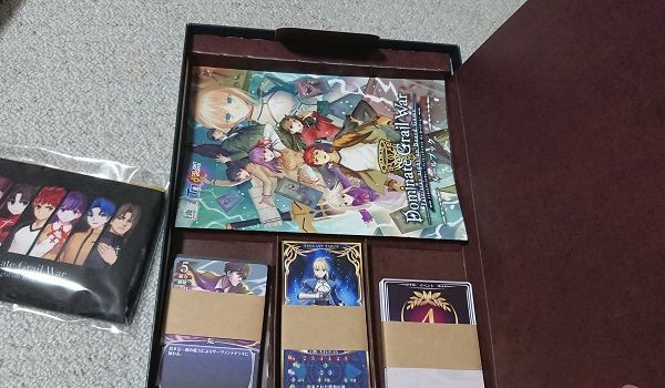 開封！Fateボドゲ！Dominate Grail War！ 100円ショップのスリーブでは
