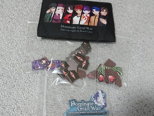 開封！Fateボドゲ！Dominate Grail War！ 100円ショップのスリーブでは