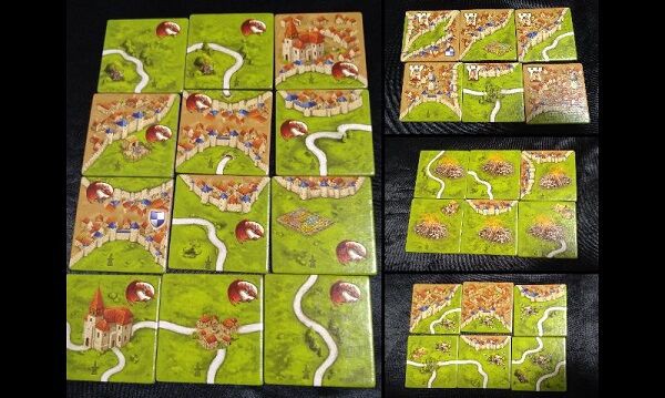 カルカソンヌ 拡張8個セット カルカソンヌ 拡張8個セット