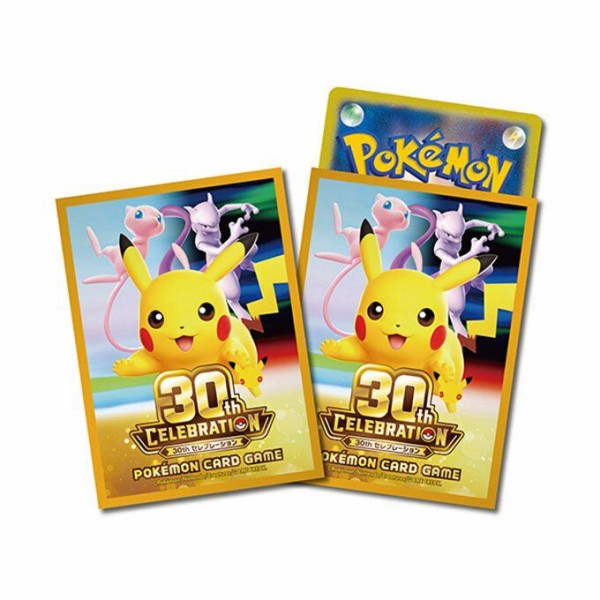 ポケモンカードゲーム デッキシールド プレミアム・グロス 30th