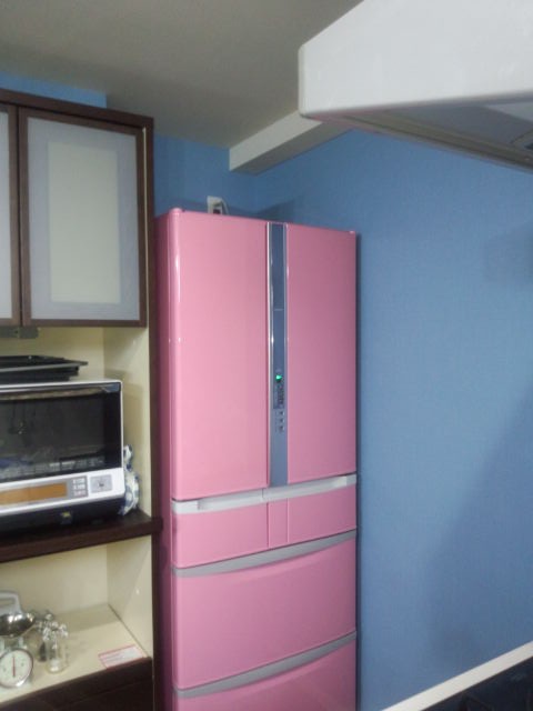 もうインテリアの一部になってしまった ピンクの冷蔵庫 おしゃれ なカラー冷蔵庫 ラシックカラーズ