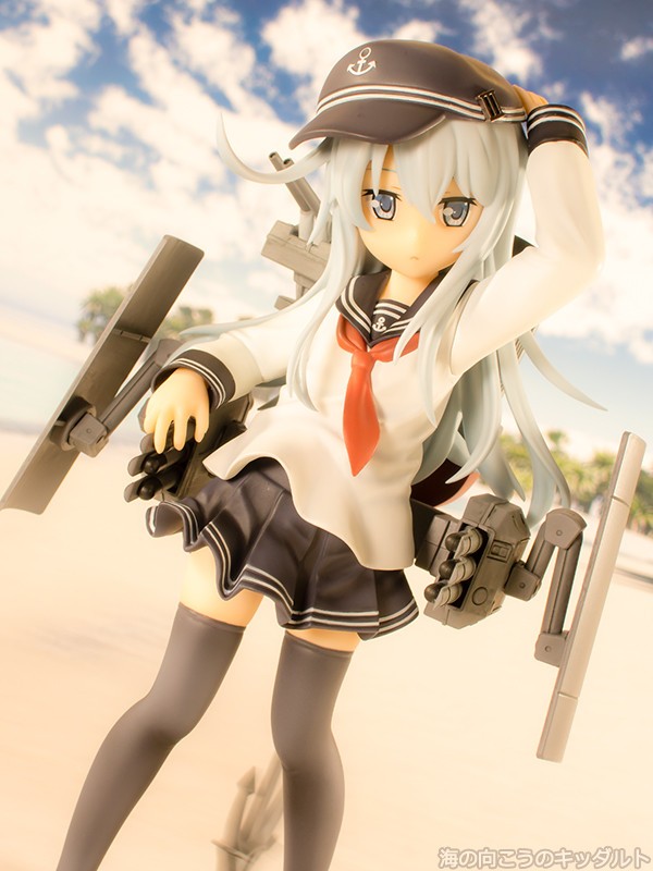 コトブキヤ] 1/8 響 アニメ ver. レビュー [艦これ] : 海の