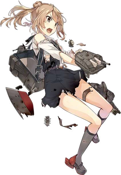 艦これアーケード 満潮 改二 中破 9周年 艦これアーケード 満潮改二中破（雷↑）