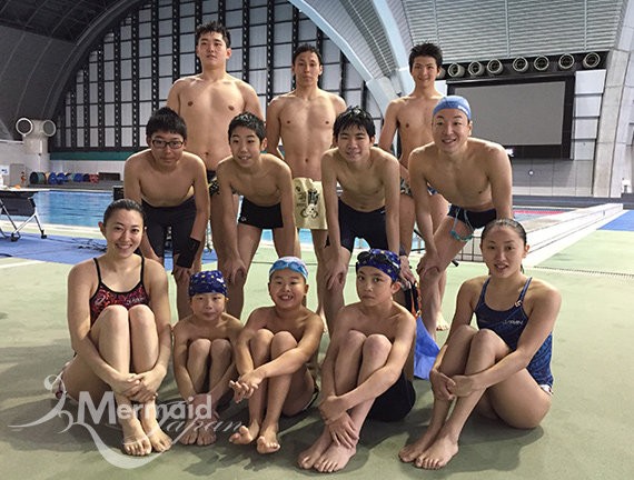 17年度男子シンクロ講習会開催 マーメイドジャパン日記