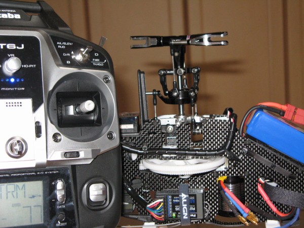 Align T-rex 450L (Built part 2) 3GX Setup - YouTube