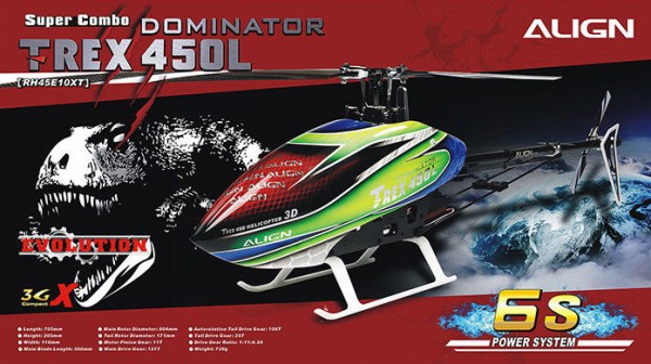 ALIGN T-REX450L DOMINATOR Super Combo(3S)(6S) 組み立て方公開ページ