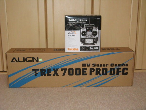 ALIGN T-REX700E PRO DFC ＆Futaba T14SG 組み立て公開ページ