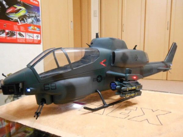 ALIGN AH-1W スーパーコブラ (500サイズ) の組み立て公開ページです。 : ラジコン (RC) 初心者の為の ヘリコプター  組み立て方・設定の仕方・ 飛ばし方など解説しています(^ ^)v